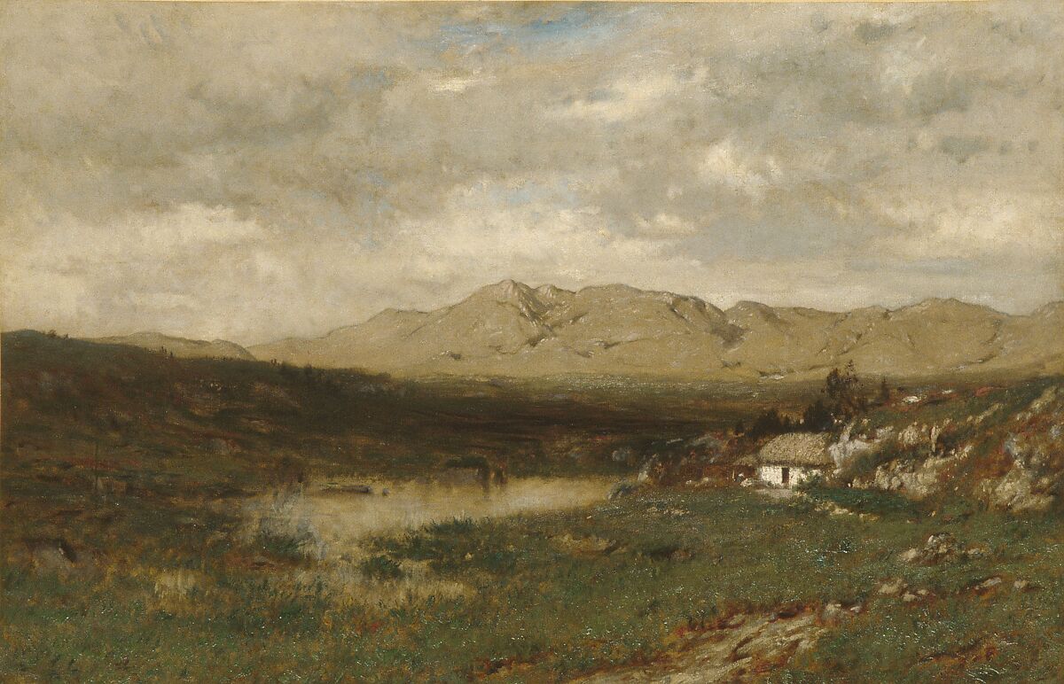 View in County Kerry, Alexander H. Wyant (1836–1892), Oil on canvas, American 
