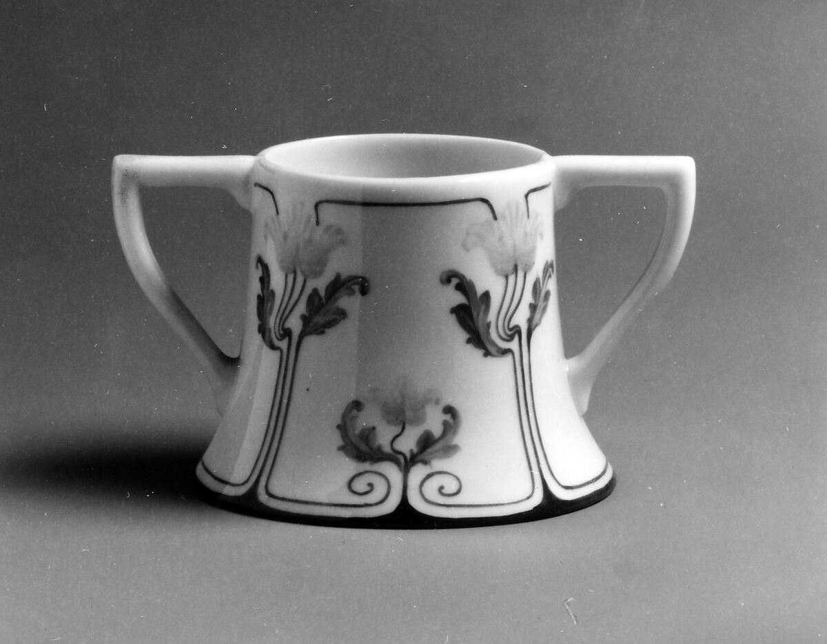 Sugar Bowl, Manufactured by Lenox, Incorporated (American, Trenton, New Jersey, established 1889), White bone porcelain, American