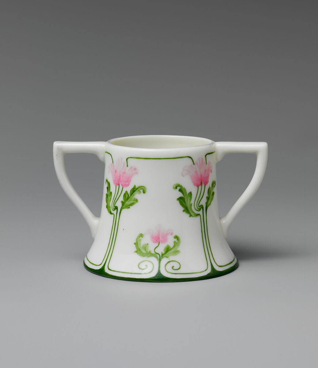 Sugar Bowl, Manufactured by Lenox, Incorporated (American, Trenton, New Jersey, established 1889), White bone porcelain, American 