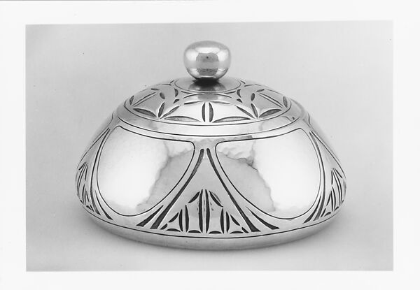 Box, Robert R. Jarvie (American, 1865–1941), Silver, American 