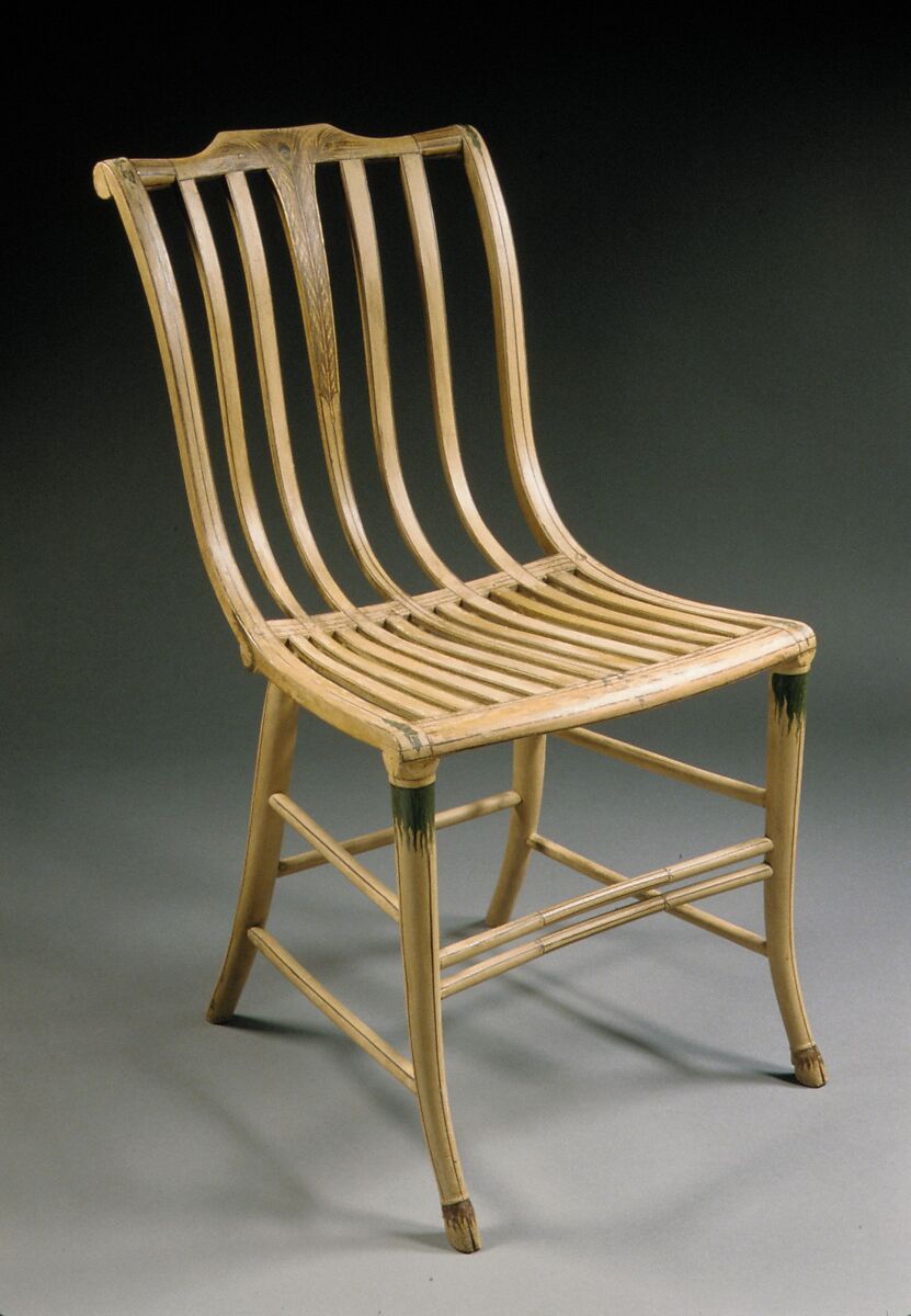 Side chair, Samuel Gragg (1772–1855), Maple, American 