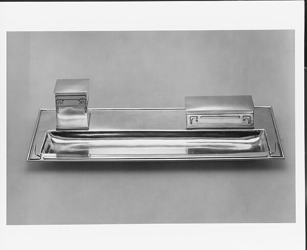 Desk Set, The Kalo Shop (American, 1900–1970), Silver, American 