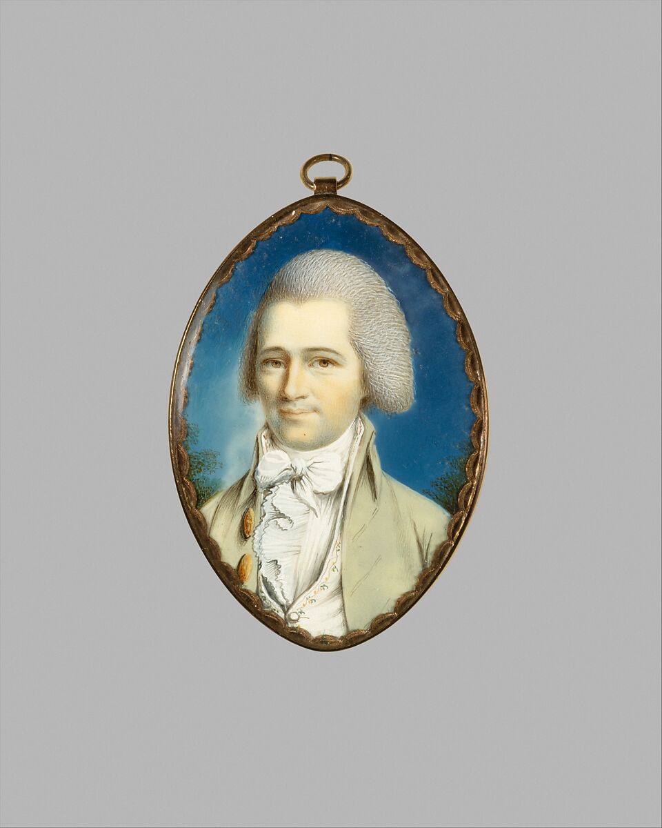 Elijah Boardman, John Ramage (Ireland ca. 1748–1802 Montreal), Watercolor on ivory, American 