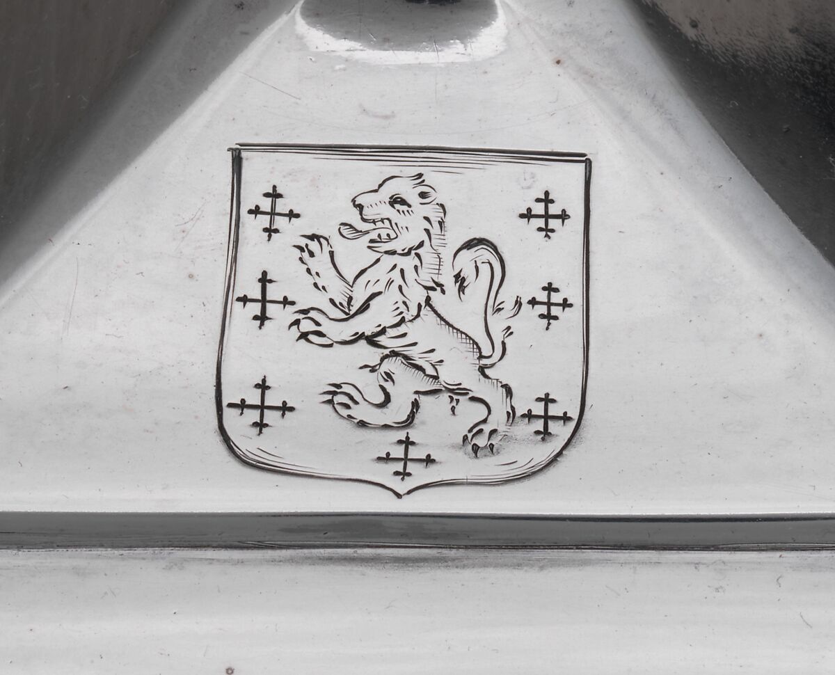 Candlestick, Edward Winslow (1669–1753), Silver, American