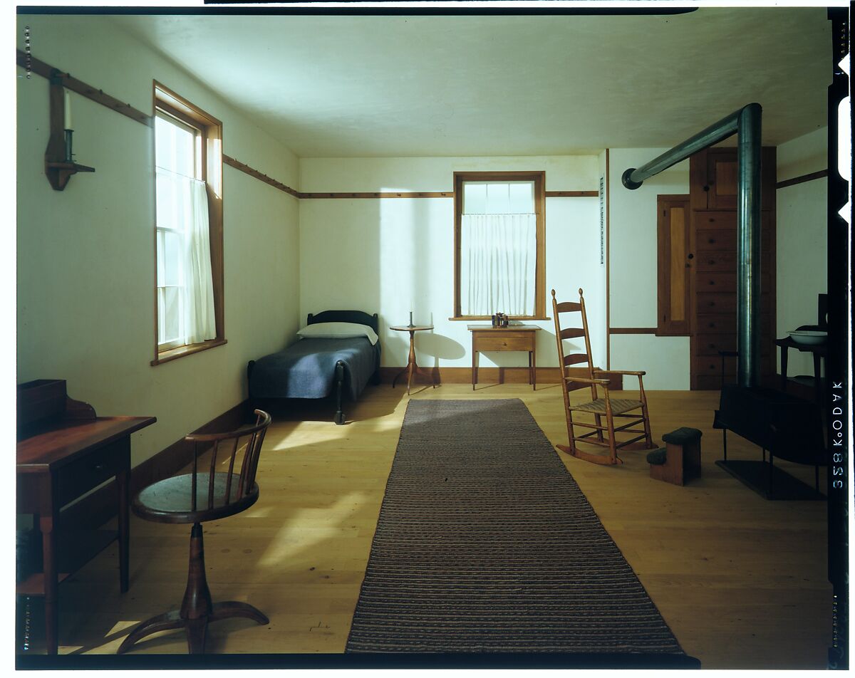 Architectural elements from a Retiring Room in the North Family Dwelling American, New Lebanon, New York, United Society of Believers in Christ’s Second Appearing (“Shakers”) (American, active ca. 1750–present), Wood, American, Shaker
