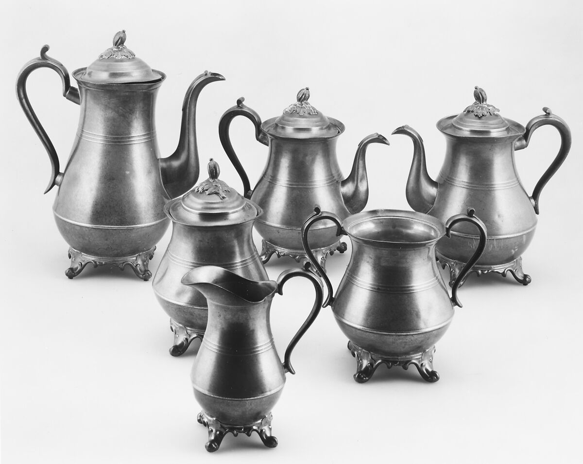 Creamer, Thomas Danforth Boardman (1784–1873), Britannia metal, American