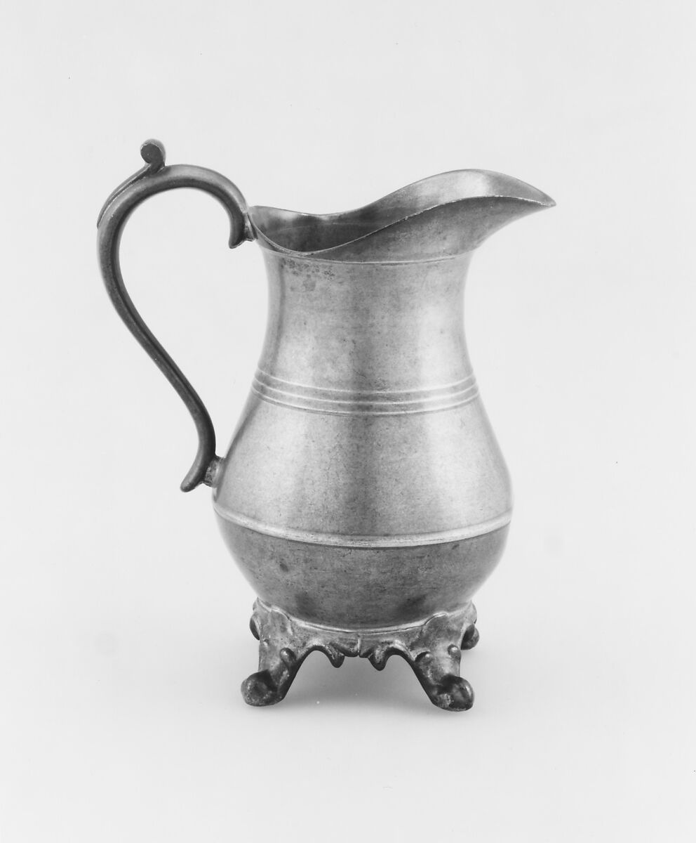 Creamer, Thomas Danforth Boardman (1784–1873), Britannia metal, American 