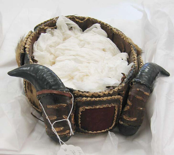 Ensemble, Leather, fur, horn, shell, glass, wool, cotton, Dagomba peoples