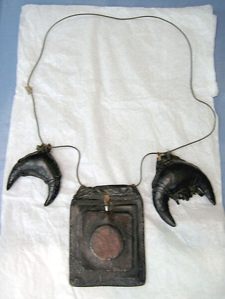 Ensemble, Leather, fur, horn, shell, glass, wool, cotton, Dagomba peoples