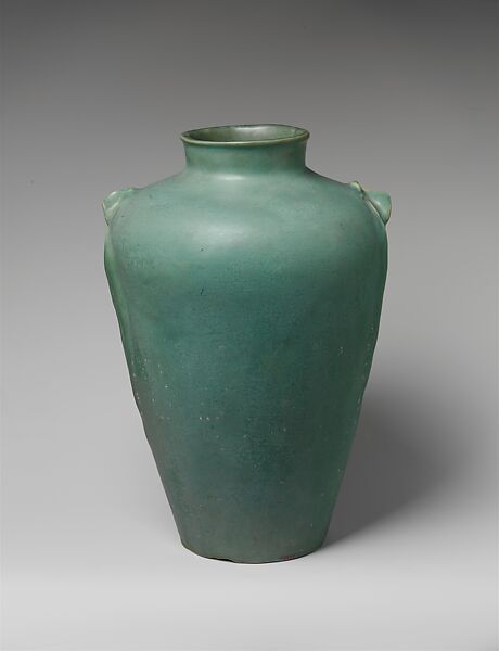 Vase, White Pines Pottery (ca. 1913–29), Earthenware, American