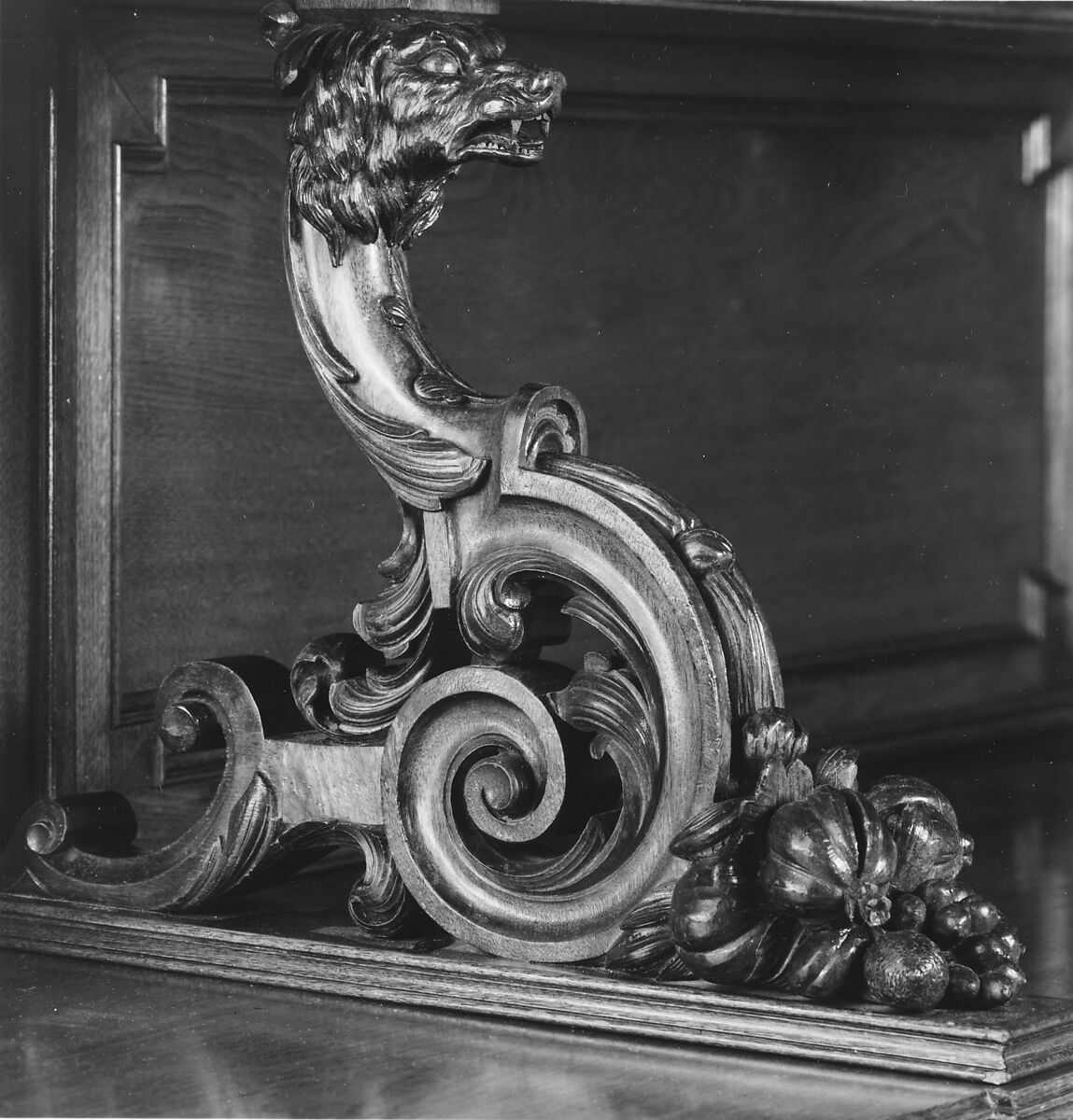 Sideboard, Alexander Roux (1813–1886), Black walnut, pine (secondary wood), American