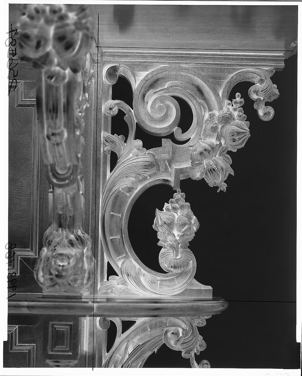 Sideboard, Alexander Roux (1813–1886), Black walnut, pine (secondary wood), American