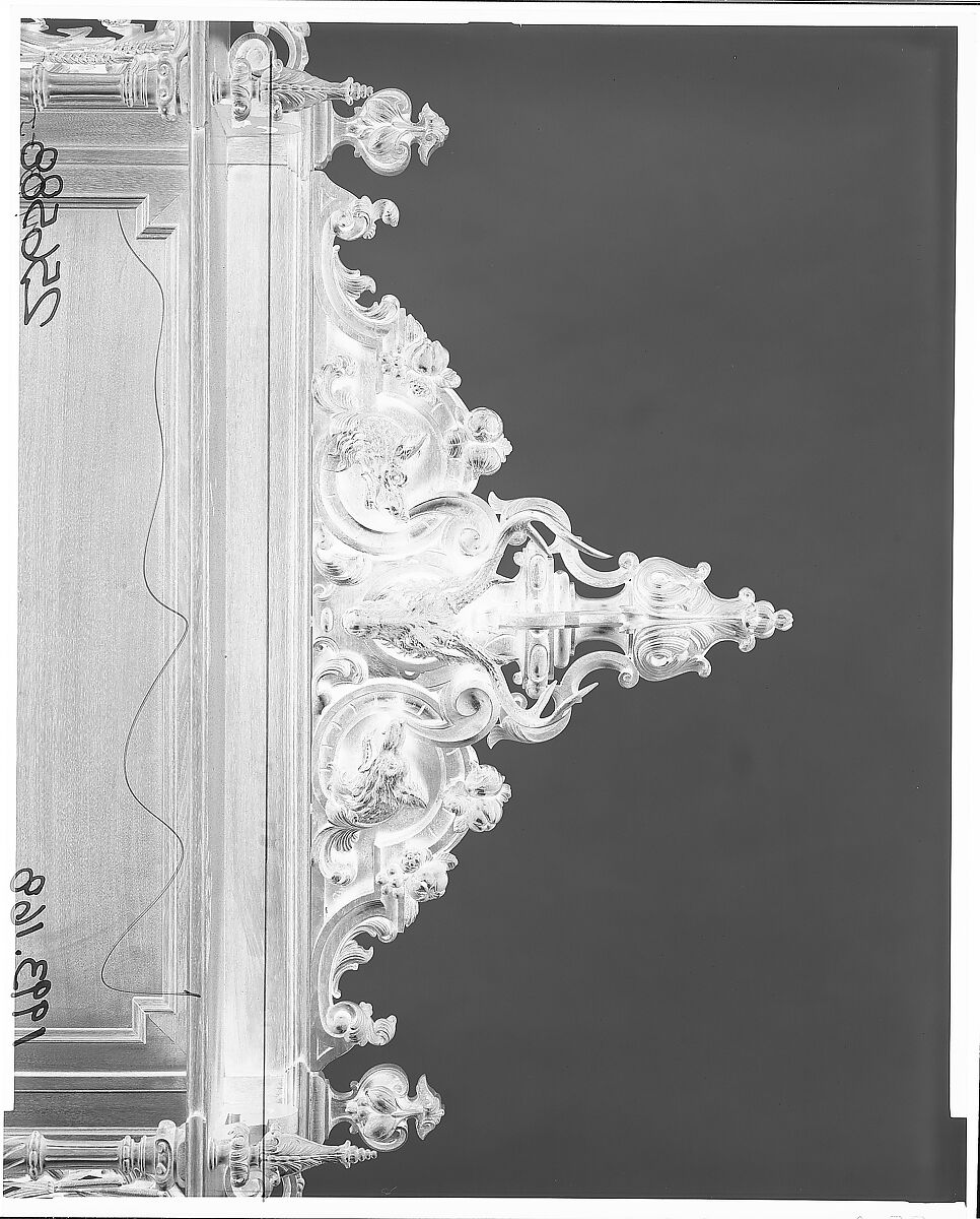 Sideboard, Alexander Roux (1813–1886), Black walnut, pine (secondary wood), American