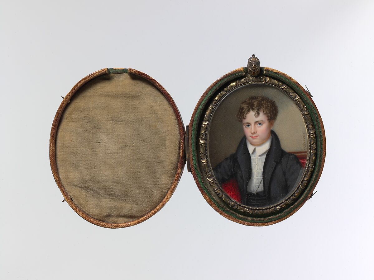 Joseph Stevens Buckminster Thacher, George Harvey (1800–1878), Watercolor on ivory, American 