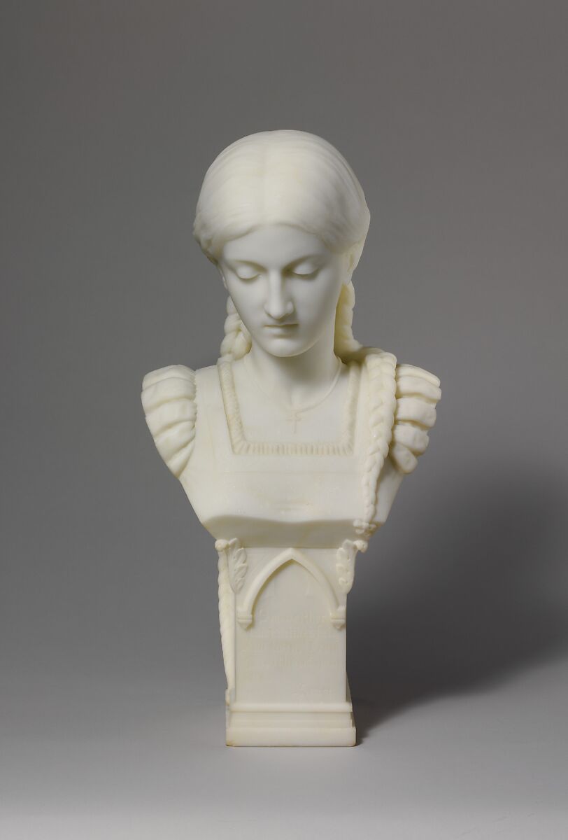 Eva Rohr, Augustus Saint-Gaudens (American, Dublin 1848–1907 Cornish, New Hampshire), Marble, American 