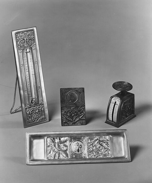 Letter Scale, Designed by Louis C. Tiffany (American, New York 1848–1933 New York), Bronze, American
