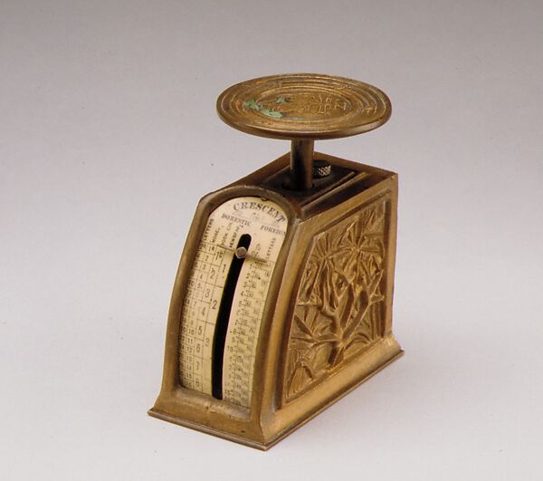 Letter Scale, Designed by Louis C. Tiffany (American, New York 1848–1933 New York), Bronze, American 