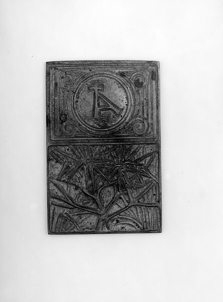 Plate, Designed by Louis C. Tiffany (American, New York 1848–1933 New York), Bronze, American