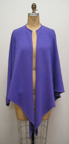 Ensemble, Halston (American, Des Moines, Iowa 1932–1990 San Francisco, California), a, b) wool, American