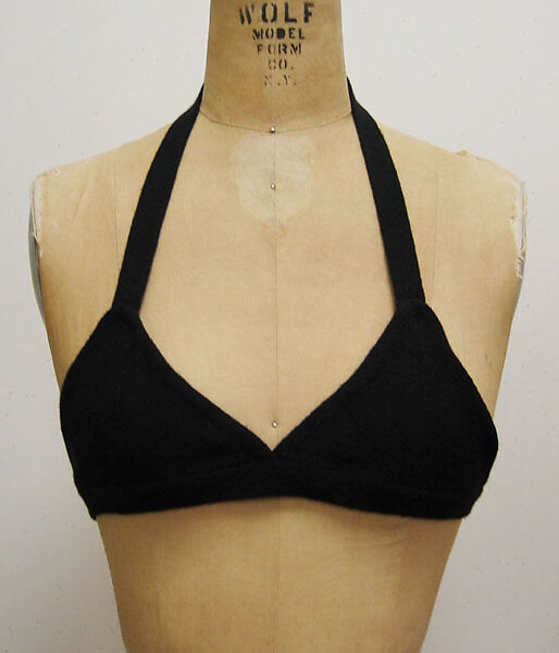 Ensemble, Halston (American, Des Moines, Iowa 1932–1990 San Francisco, California), a-d) wool; e) leather, silver
e) leather, metal, American