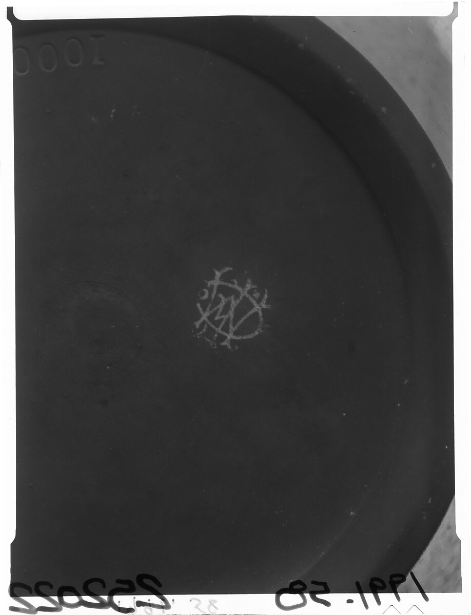 Vase, Faience Manufacturing Company (American, Greenpoint, New York, 1881–1892), Painted and glazed earthenware with overglaze raised gold paste decoration, American