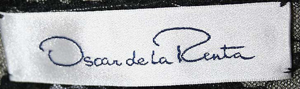 Coat, Oscar de la Renta, LLC. (American, founded 1965), silk, jet, synthetic, cotton, American