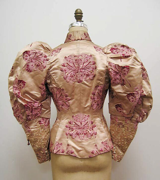 Dress, House of Worth (French, 1858–1956), a,b) silk, linen, French
