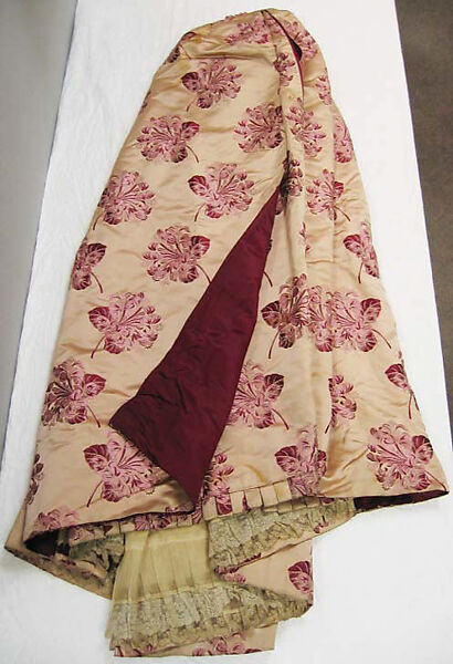 Dress, House of Worth (French, 1858–1956), a,b) silk, linen, French
