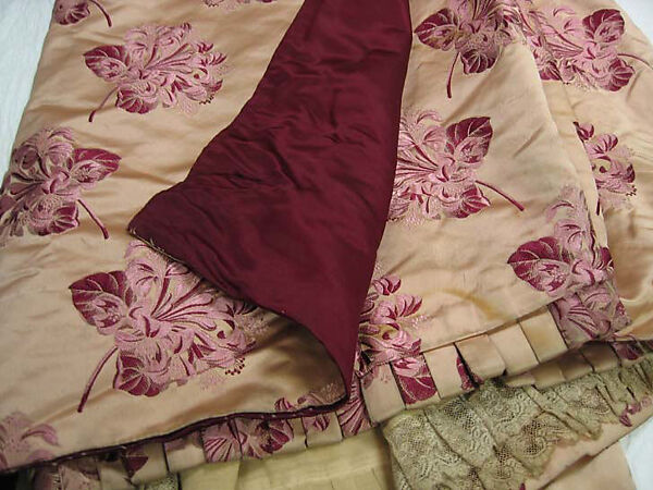 Dress, House of Worth (French, 1858–1956), a,b) silk, linen, French