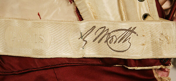 Dress, House of Worth (French, 1858–1956), a,b) silk, linen, French