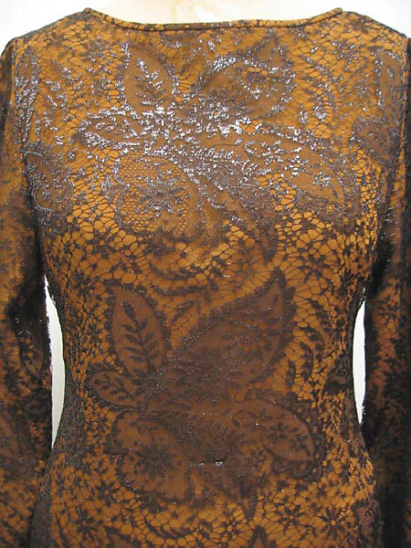 Dress, James Galanos (American, Philadelphia, Pennsylvania, 1924–2016 West Hollywood, California), silk, synthetic, American