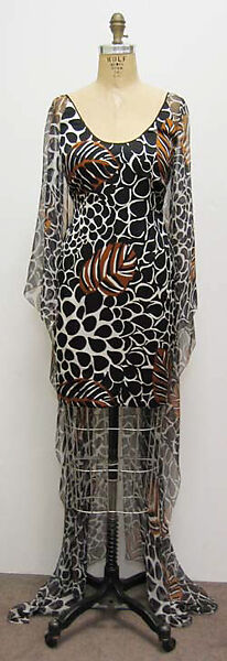 Dress, Attributed to James Galanos (American, Philadelphia, Pennsylvania, 1924–2016 West Hollywood, California), silk, American
