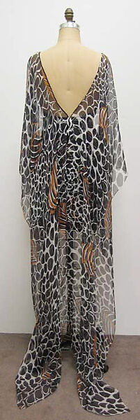 Dress, Attributed to James Galanos (American, Philadelphia, Pennsylvania, 1924–2016 West Hollywood, California), silk, American