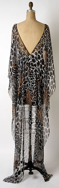 Dress, Attributed to James Galanos (American, Philadelphia, Pennsylvania, 1924–2016 West Hollywood, California), silk, American