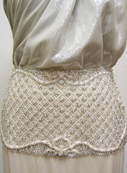 Ensemble, James Galanos (American, Philadelphia, Pennsylvania, 1924–2016 West Hollywood, California), synthetic, plastic, feathers, American