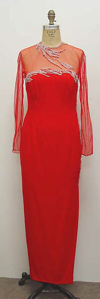 Dress, John Anthony (American, born 1938), synthetic, plastic, American