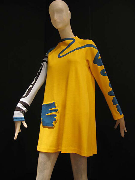 "Rothola Dress", Christian Francis Roth (American, born 1969), wool, American 