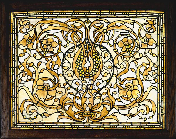 Window, Designed by Louis C. Tiffany (American, New York 1848–1933 New York), Leaded glass, American 