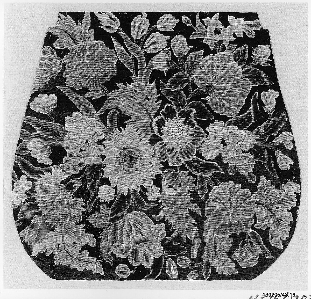 Chair Seat, Sarah Tyler (1718–1764), Linen embroidered with wool, American