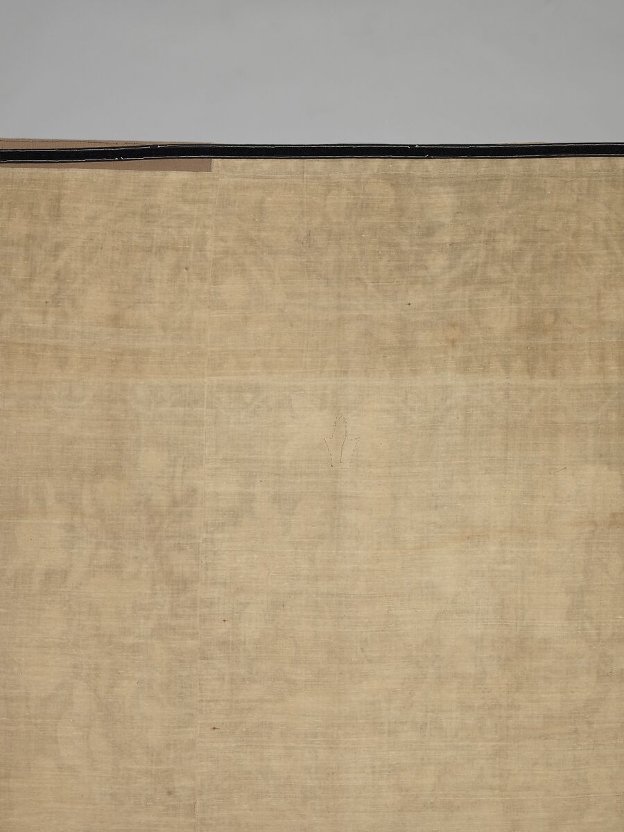 Phebe Warner Coverlet, Probably Sarah Furman Warner Williams (born 1764), Linen and cotton, American