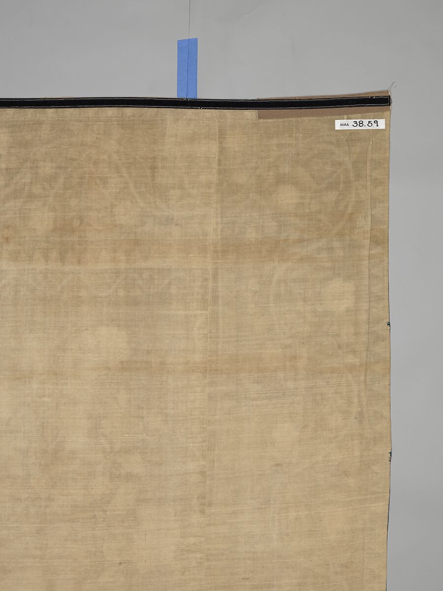 Phebe Warner Coverlet, Probably Sarah Furman Warner Williams (born 1764), Linen and cotton, American