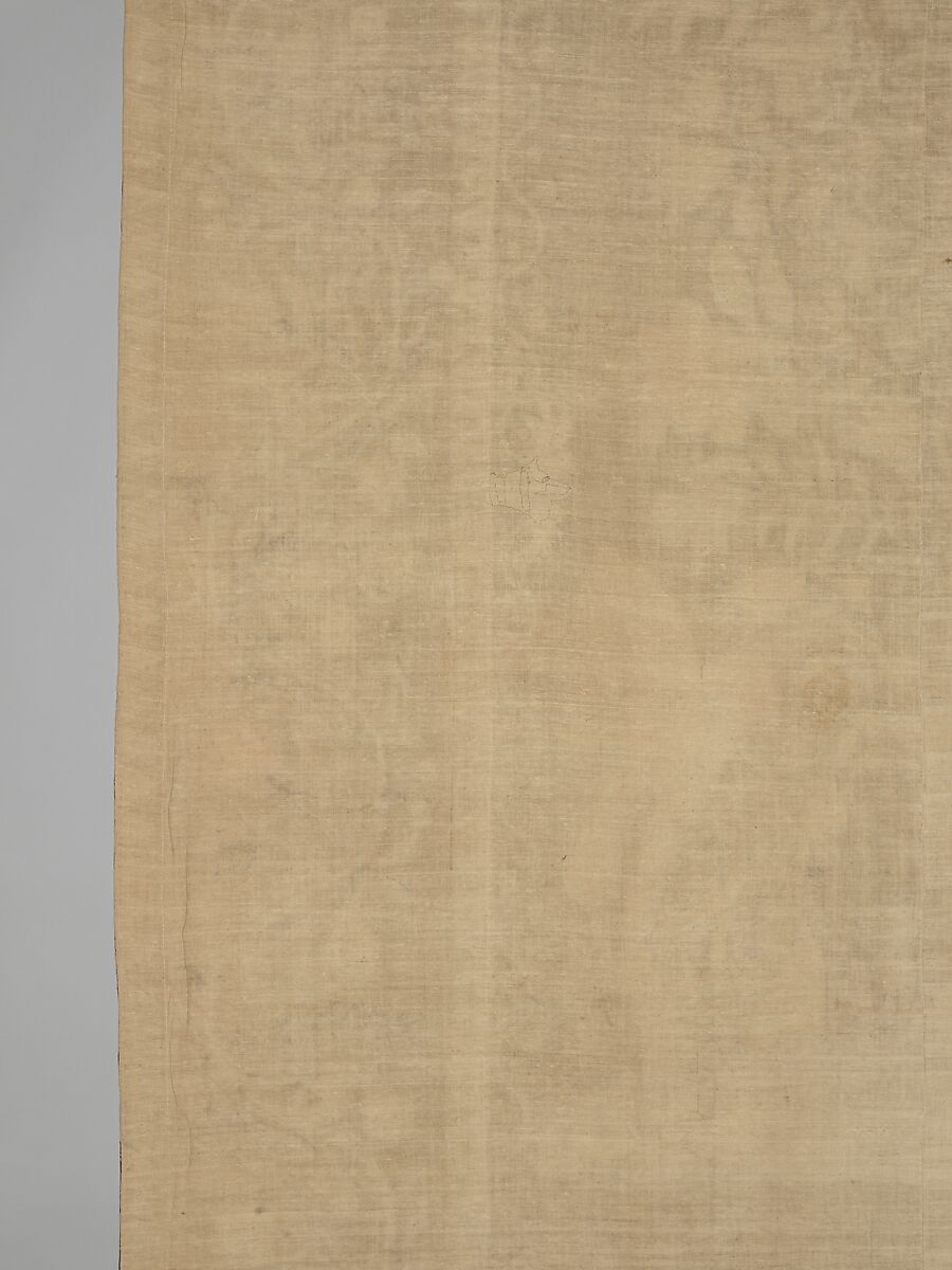 Phebe Warner Coverlet, Probably Sarah Furman Warner Williams (born 1764), Linen and cotton, American