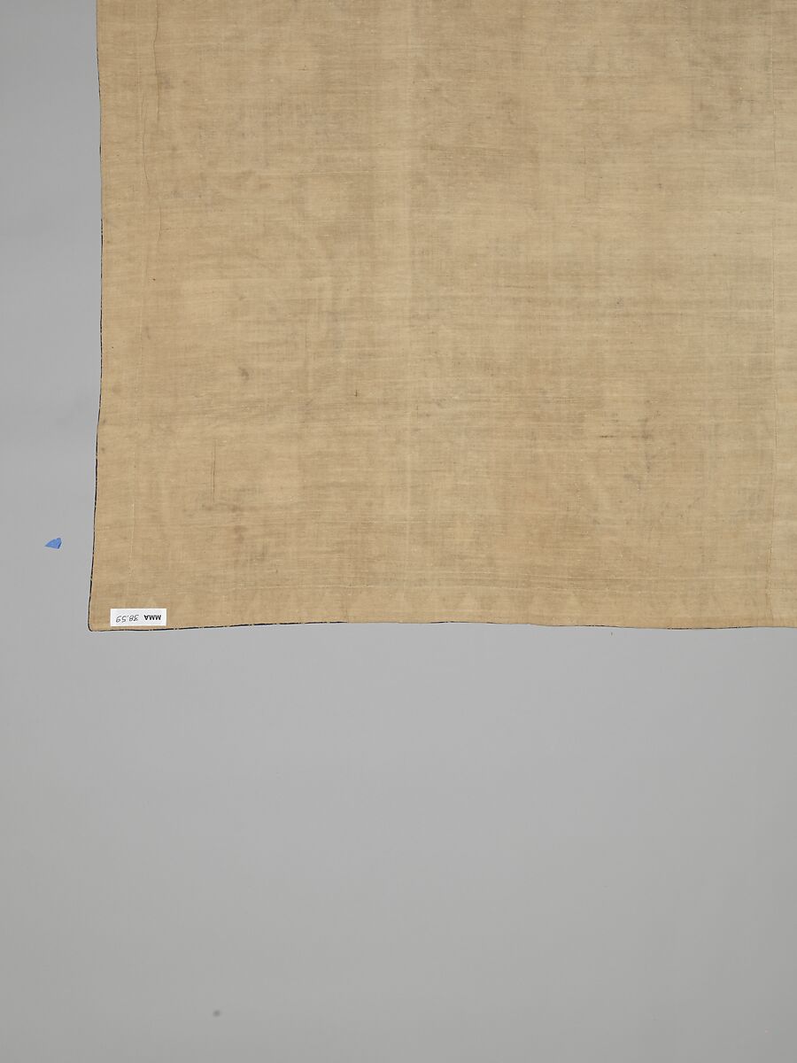 Phebe Warner Coverlet, Probably Sarah Furman Warner Williams (born 1764), Linen and cotton, American