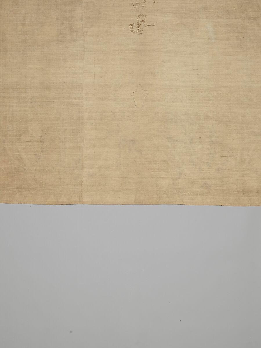 Phebe Warner Coverlet, Probably Sarah Furman Warner Williams (born 1764), Linen and cotton, American