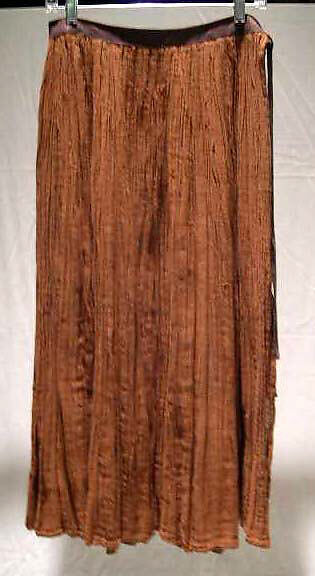 Skirt, Giorgio di Sant'Angelo (American, born Italy, 1933–1989), cotton, American