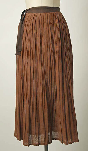 Skirt, Giorgio di Sant&#39;Angelo (American, born Italy, 1933–1989), cotton, American 