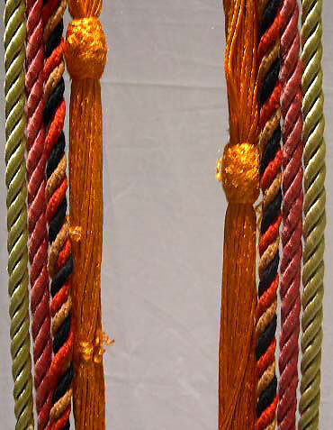 Belt, Giorgio di Sant'Angelo (American, born Italy, 1933–1989), (a) cotton, silk; (b) cotton, silk, metallic, plastic; (c) wool, synthetic fiber; (d) silk, metal, American