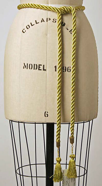 Belt, Giorgio di Sant'Angelo (American, born Italy, 1933–1989), (a) cotton, silk; (b) cotton, silk, metallic, plastic; (c) wool, synthetic fiber; (d) silk, metal, American