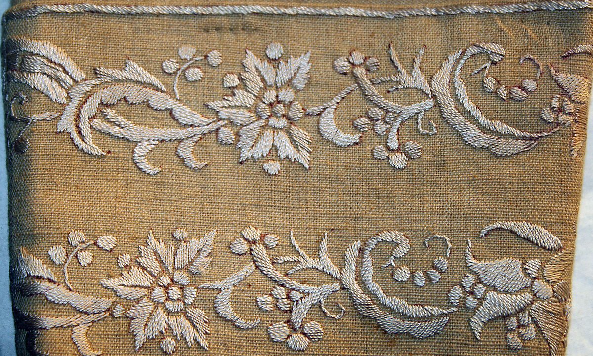 Suit, linen, silk, cotton, American