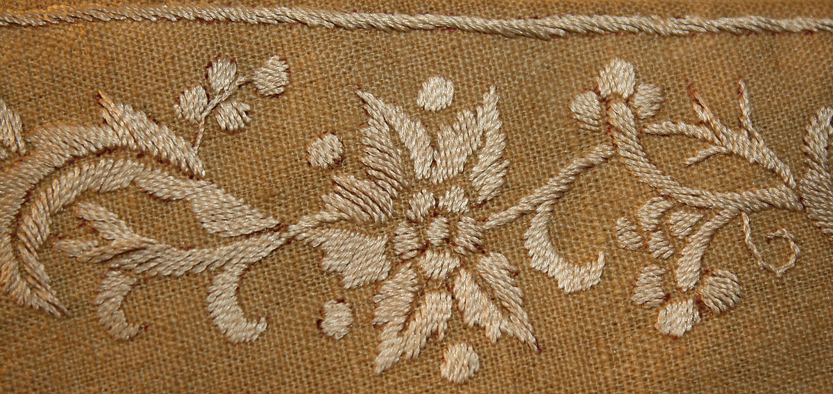 Suit, linen, silk, cotton, American